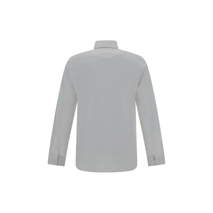 White Cotton Dress Shirt