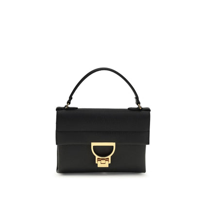 Black Calf Leather Bos Taurus Handbag