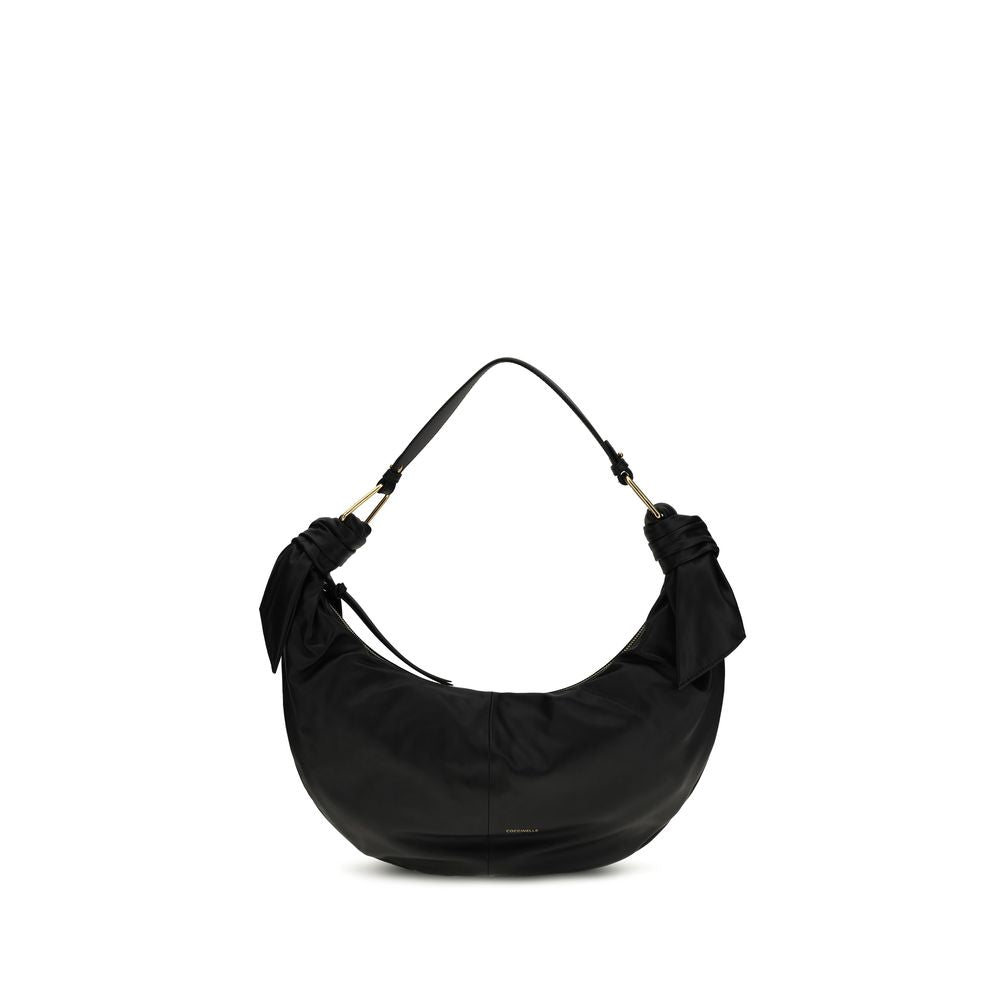 Black Calf Leather Bos Taurus Shoulder Bag