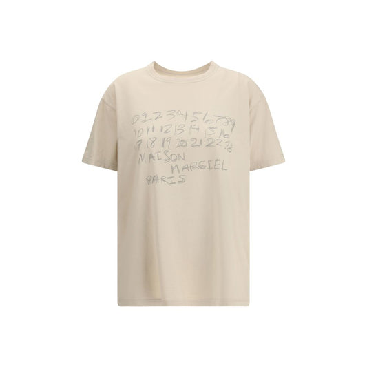 Beige Cotton T-Shirt