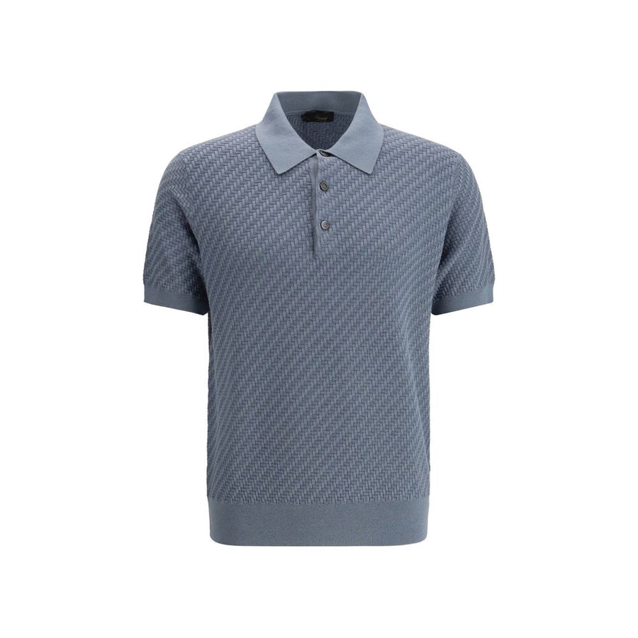 Light Blue Cotton Polo Shirt