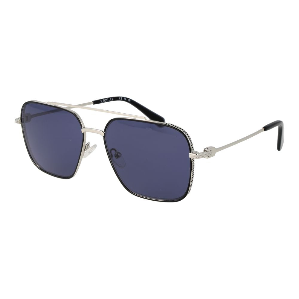 Silver Metal Sunglasses