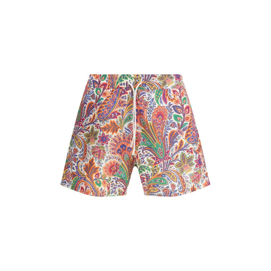 Multicolor Polyester Short And Mini Shorts