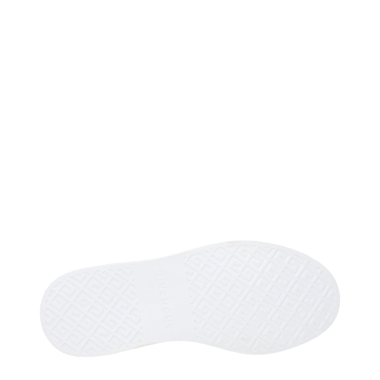 White Leather Low Top Sneakers