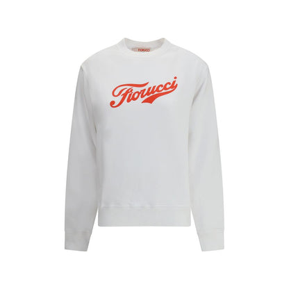 White Cotton Sweatshirt
