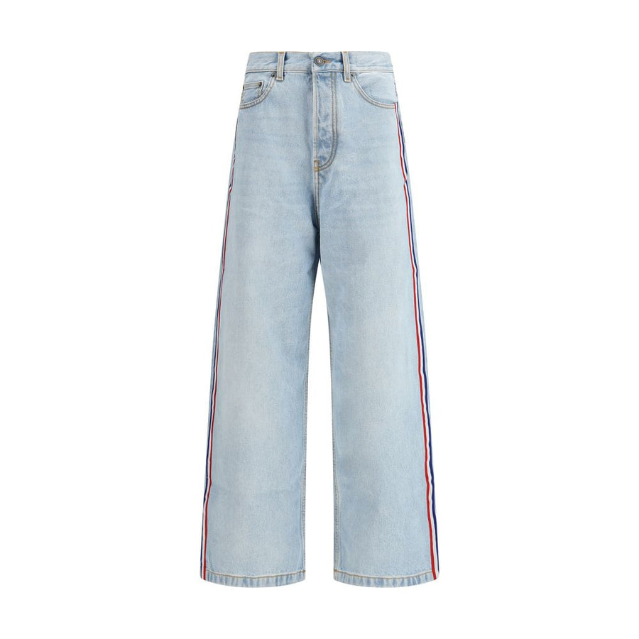 Light Blue Cotton Jeans Denim
