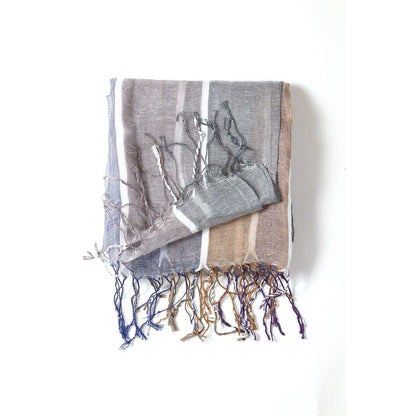 Multicolor Textile Scarf