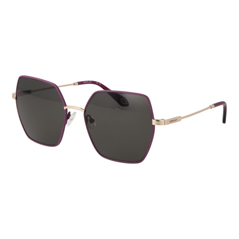 Multicolor Metal Sunglasses
