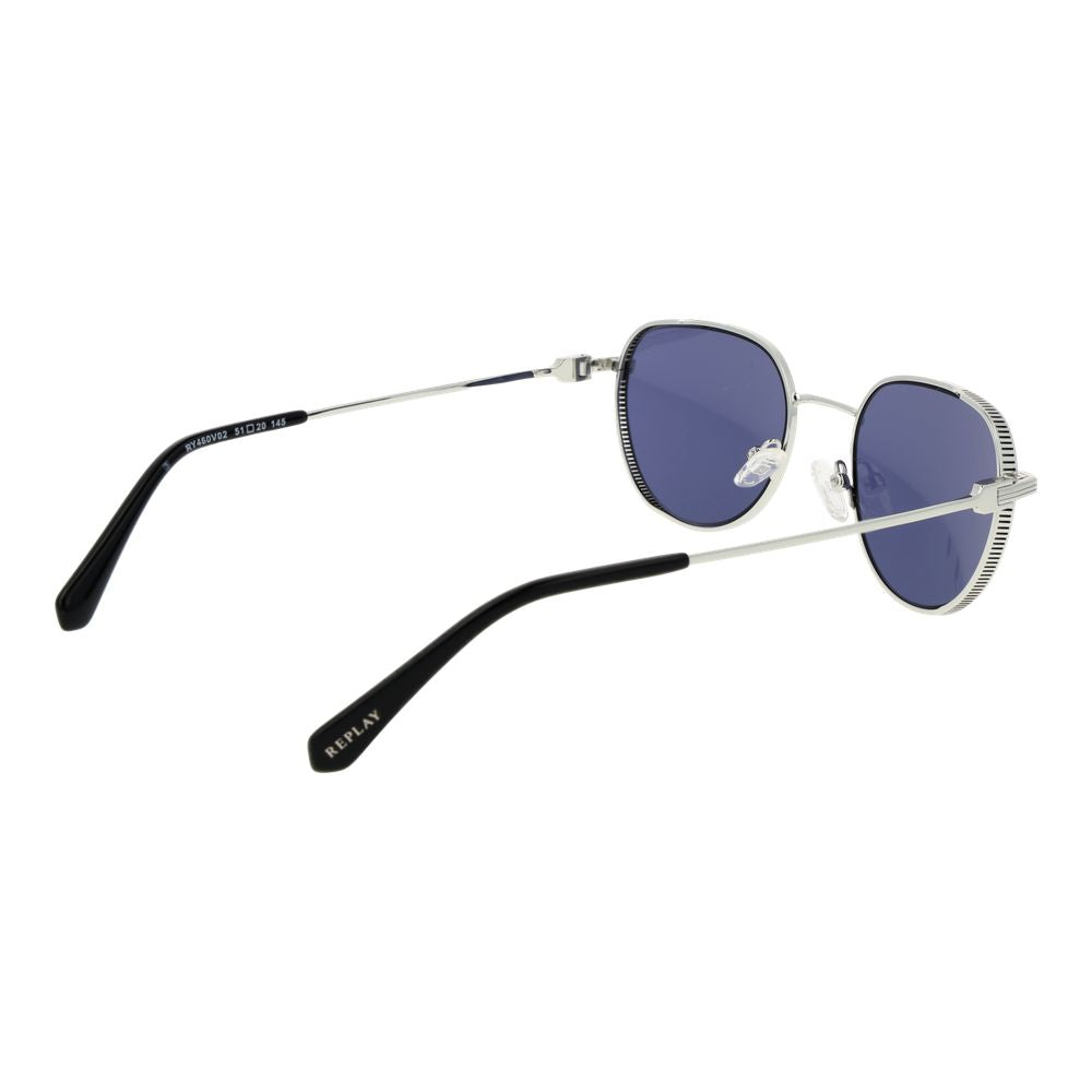 Silver Metal Sunglasses