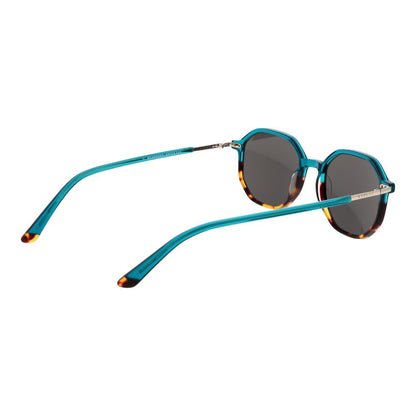 Turquoise Plastic Sunglasses