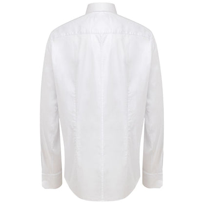 White Cotton Dress Shirt