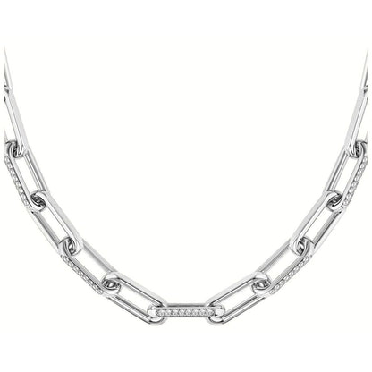 Silver Stainless Steel Necklace