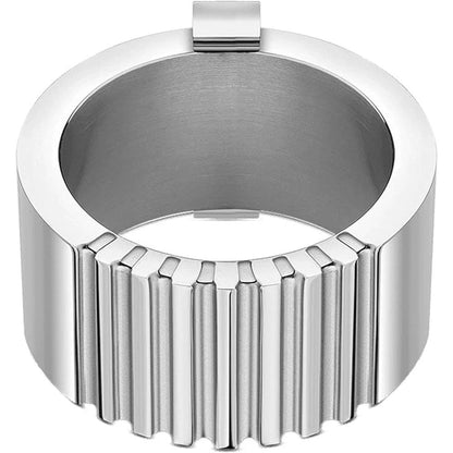 Gray Stainless Steel Bracelet