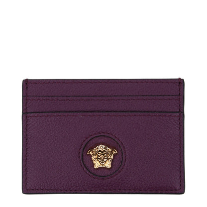 Purple Leather Cardholder