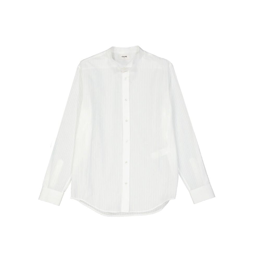 White Cotton Dress Shirt