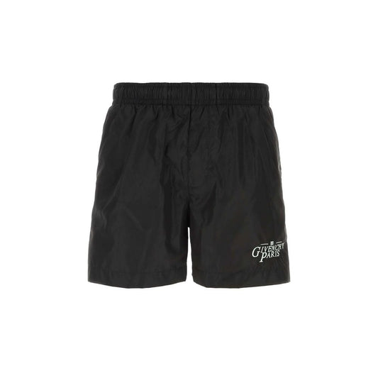 Black Polyamide Swim Shorts