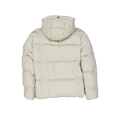 White Polyamide Shell Jacket