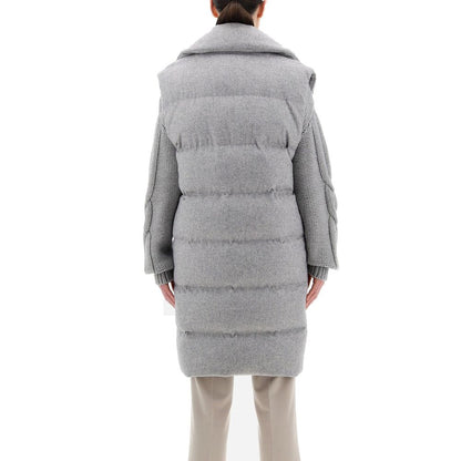 Gray Cashmere Coat