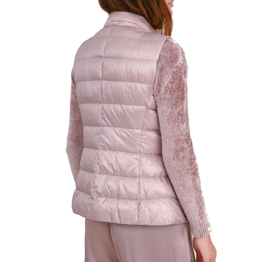 Multicolor Polyamide Sleveless Jacket