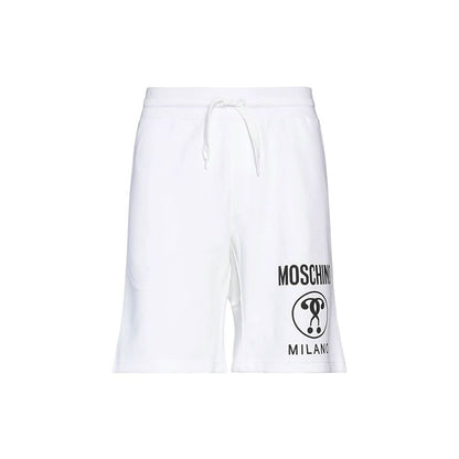 White Cotton Shorts