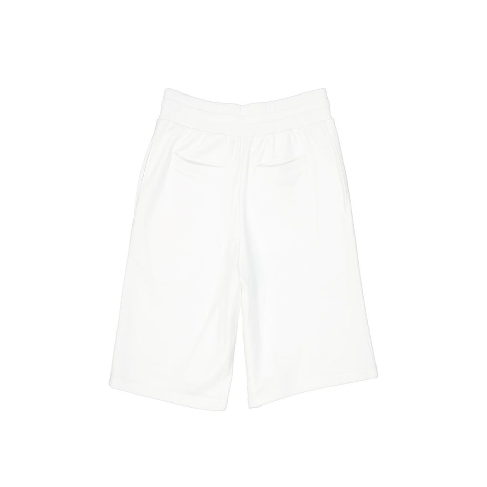 White Cotton Shorts
