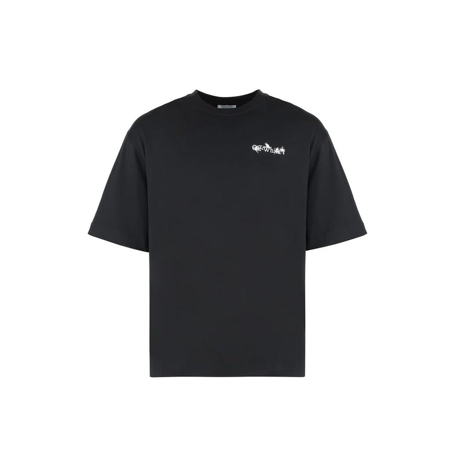 Black Cotton T-Shirt