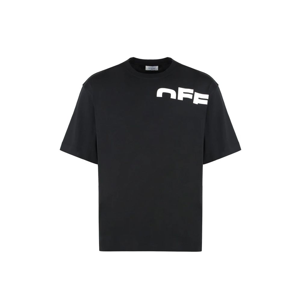 Black Cotton T-Shirt