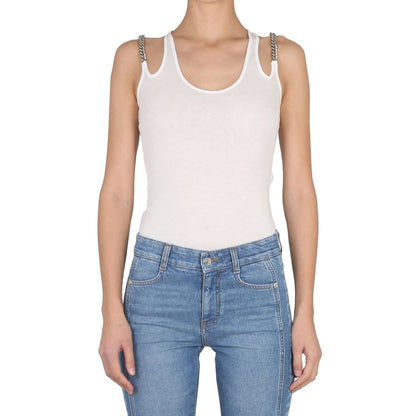 White Cotton Tank Tops
