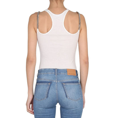 White Cotton Tank Tops