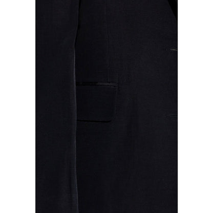 Black Viscose Blazer