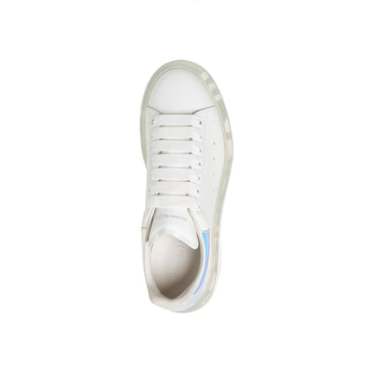 White Calfskin Chunky Sneakers