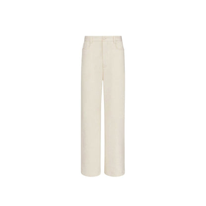 White Cashmere Chino Pants