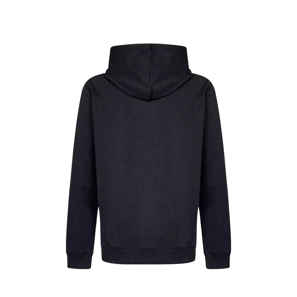 Black Cotton Sweatshirt