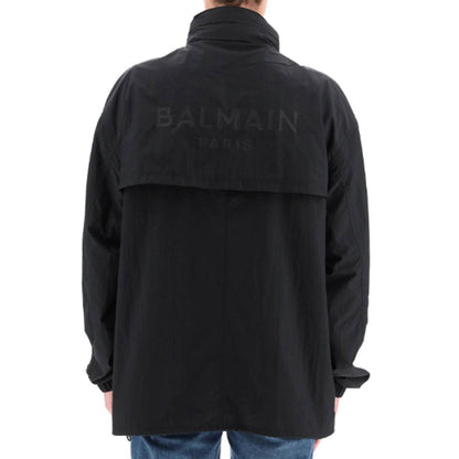 Black Nylon Shell Jacket