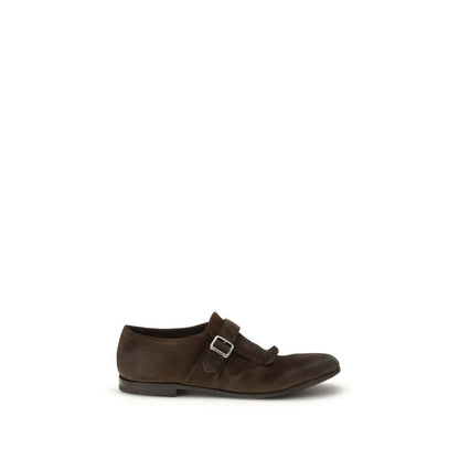 Brown Suede Leather Slip-On Loafers