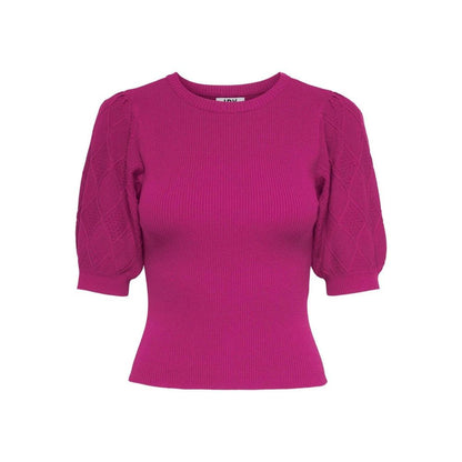 Fuchsia Viscose Sweatshirt