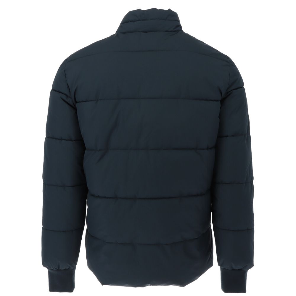 Blue Polyester Shell Jacket
