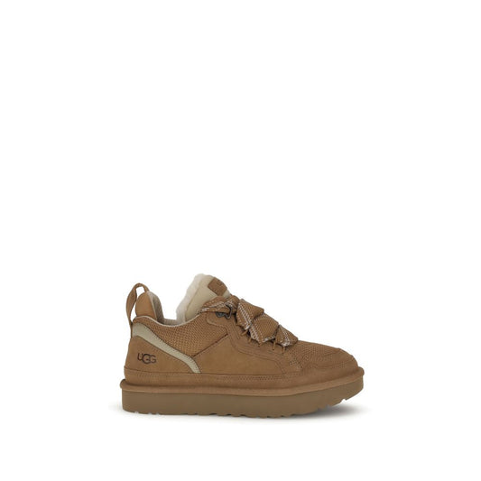 Brown Rubber Low Top Sneakers