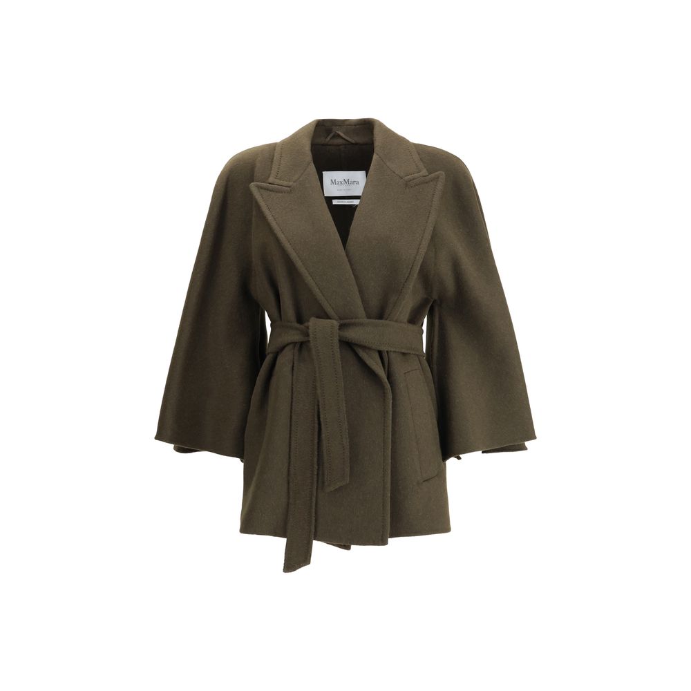 Bicolor Camel Hair  Coat