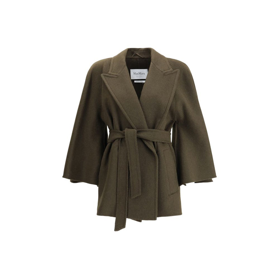 Bicolor Camel Hair  Coat