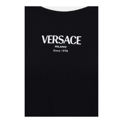 Black Viscose T-Shirt