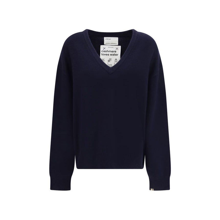 Blue Cashmere Sweatshirt