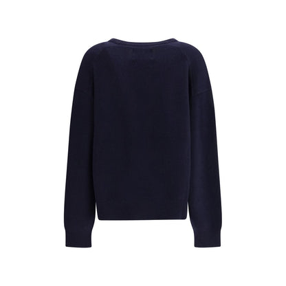 Blue Cashmere Sweatshirt
