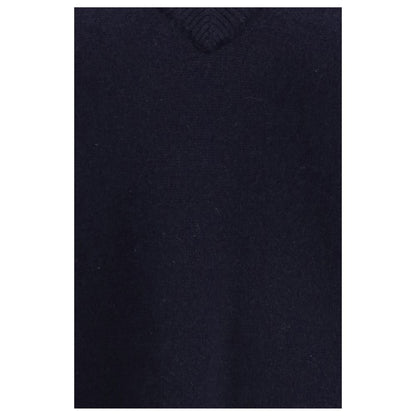 Blue Cashmere Sweatshirt