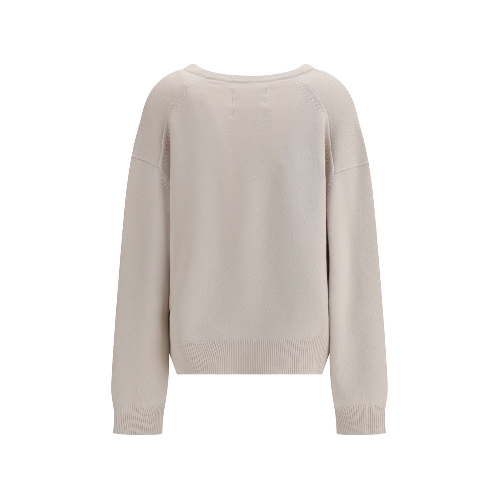 White Cashmere Cashmere Sweater