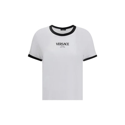 White Viscose T-Shirt