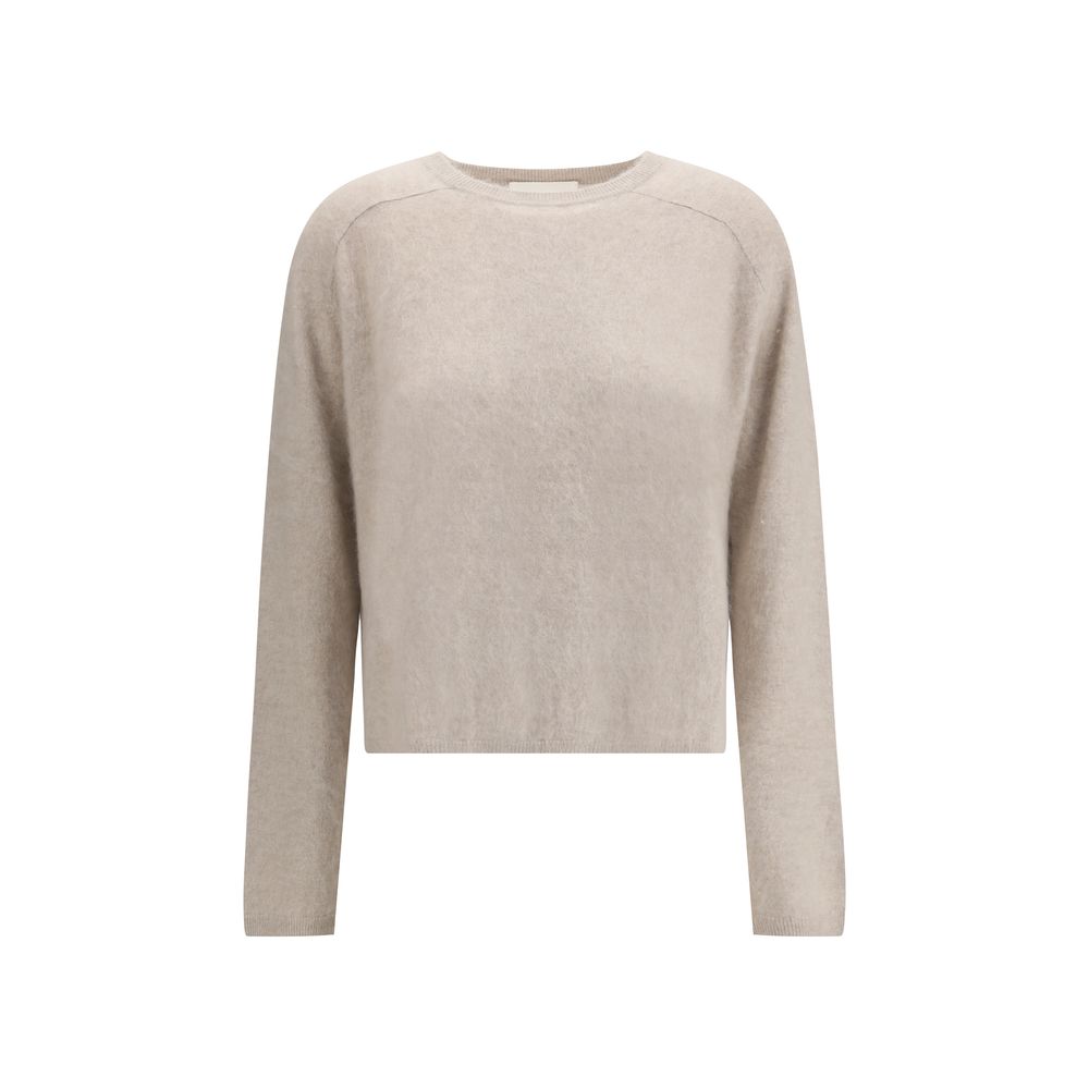 Beige Cashmere Sweatshirt