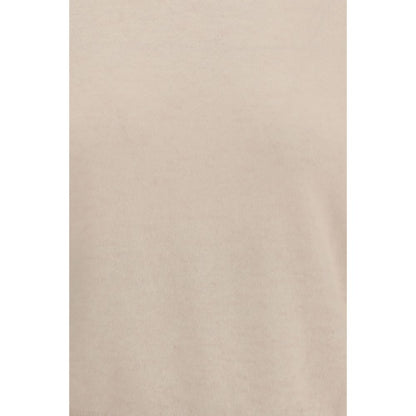 Cream Fleece Wool Sweatshirt