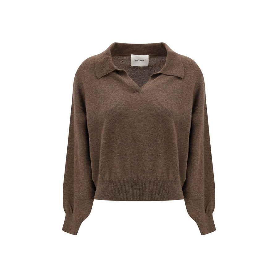 Brown Cashmere Sweatshirt