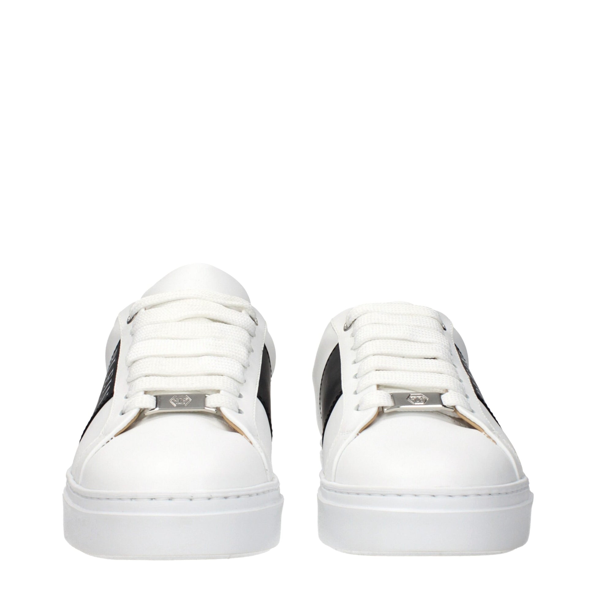 White Leather Sneakers